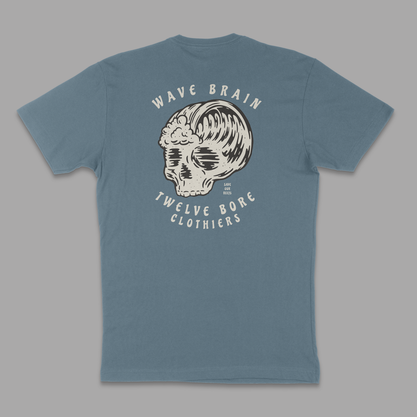 Wave Brain Cotton Tee